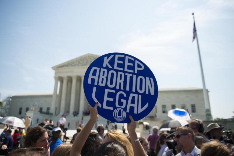 A street artist has placed wire hangers labelled “at-home abortion kits” in pharmacies across the US to protest the recent rise in anti-abortion legislation.Plastic Jesus, a Los Angeles-based artist from Britain, shared a picture of the home-made kits on Instagram, showing the plain white hangers “for sale” for $19.99 in an aisle also selling male condoms.“At-home abortion kit,” the product label reads. “Perform an abortion in the comfort of your own home.“Approved for use in: Alabama, Arkansas, Georgia, Kentucky, Missouri, Mississippi, Ohio, Utah. More states pending.”The labels on each kit also feature two QR codes, one which directed people to Planned Parenthood’s donation page when scanned and the other to the artist’s website.According to Plastic Jesus, the hangers were placed in dozens of pharmacies across the US over the weekend, including in states “that have recently implemented tough abortion limits including Georgia, Alabama, Louisiana and Kentucky,” as well as in New York, Los Angeles, California, and Texas.> View this post on Instagram> > "At-Home Abortion kit" wire coat hangers placed in dozens of Pharmacy stores across the US over the weekend. The professional looking wire coat hangers complete with printed product labels appeared in stores from far-a-field as New York, Los Angeles, California and Texas including many states that have recently implemented tough abortion limits including Georgia, Alabama, Louisiana and Kentucky. - FEEL FREE TO SHARE. media enquiries: media@plasticjesus.com. womensrights healthcare pharmacy prochoice. @milano_alyssa @therealdebramessing @lenadunham @jameelajamilofficial @cynthiaenixon @busyphilipps @ladygaga. @plannedparenthood @aclu_nationwide @aclu_socal @ppact @georgehtakei @occupydemocrats @moveon> > A post shared by Plastic Jesus (@plasticjesus) on Jun 10, 2019 at 7:11am PDT“The project is intended to highlight the significant health risk to the lives of many women following the tough new abortion term limits passed in a number of states,” the artist’s website reads. “Not to mention the grotesque infringement on the rights of women everywhere.“Women should be free to make their own choices about their health, these rights are protected by the constitution under Roe v Wade.”Pointing the blame at “old wealthy white men” who “seem to think they know what is best for women,” the artist added: “The states are turning back the clock on progress, healthcare and rights by decades.”Hangers were widely used to perform risky and dangerous at-home abortions before the procedure was legal, safe and accessible to women in the US. The use often led to complications, and frequently death.Wire hangers have since become a symbol of pro-choice protests, and a reminder of the dangers and consequences of illegal abortion.On Instagram, the artist’s latest controversial project has been liked more than 3,700 times.“Wow this speaks volumes,” one person wrote, while another said: “This hits as hard as it needed. We won’t benefit in any way from returning to ways of the past.”