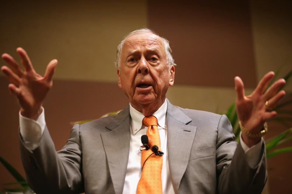 T. Boone Pickens has been productive in his post-65 era. Credit: Getty Images