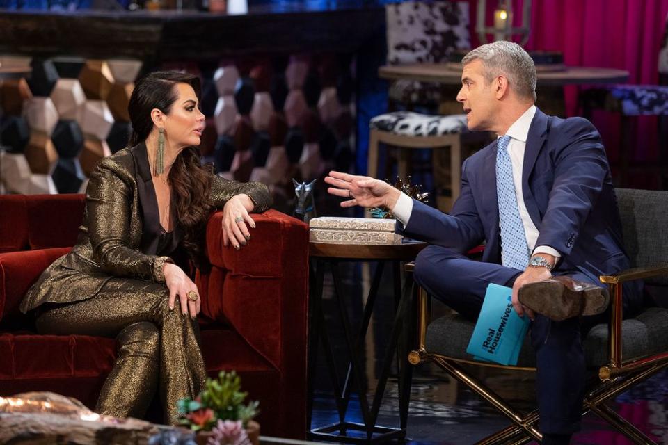 D'Andra Simmons and Andy Cohen