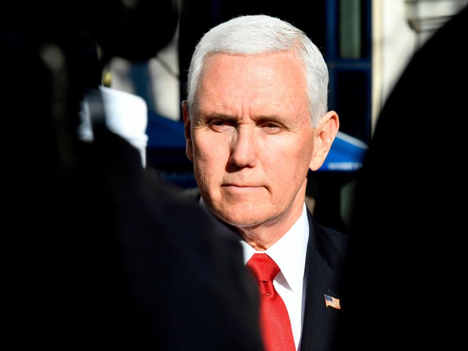 Mike Pence abruptly cancelled a trip to New Hampshire to avoid shaking hands with a former New York Giants star under investigation for drug trafficking, it has emerged.The vice president was still on board Air Force Two when he mysteriously scrapped a 2 July visit to the state to discuss the opioid crisis, leaving reporters guessing about the reasons the flight was suddenly called off.According to a report on Politico, Mr Pence’s staff had learned from law enforcement officials that ex-NFL player Jeff Hatch – a drug treatment centre expert the vice president was set to meet – was being probed for allegedly moving fentanyl across state lines.Hatch has since pleaded guilty to a federal trafficking charge and faces up to four years in jail after he was caught bringing the drug from Massachusetts to New Hampshire.“I am shocked and disappointed to learn today that Jeff Hatch has pleaded guilty to a drug offence,” said Granite Recovery Centres CEO Eric Spofford, who said the treatment facility had “terminated” the former New York Giant player’s employment.It was revealed the vice president had been sitting on board Air Force Two and was ready to leave for New Hampshire, a state plagued by opioid addiction, when the decision was taken was to return to the White House.At the time his spokeswoman Alyssa Farah tweeted that “something came up that required the VP to stay in DC”.> Something came up that required the @VP to remain in Washington, DC. It’s no cause for alarm. He looks forward to rescheduling the trip to New Hampshire very soon.> > — Alyssa Farah (@VPPressSec) > > July 2, 2019A few days later Donald Trump stoked speculation about the incident.Asked about Mr Pence’s sudden schedule change, the president said: “You’ll know in about two weeks. There was a very interesting problem that they had in New Hampshire.”When asked what kind of problem had prevented the trip, Mr Trump said: “I can’t tell you about it … it had nothing to do with White House.”Hatch, who played for the Tampa Bay Buccaneers as well the Giants during his NFL career, had spoken openly about his battle with drug and alcohol addiction.The 39-year-old revealed he began taking opioids after suffering a back injury in his twenties.