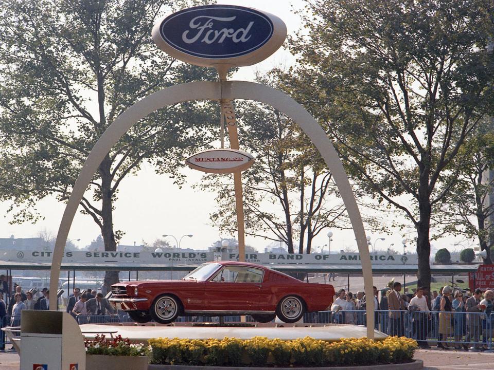 1964 NY Worlds Fair Ford Mustang