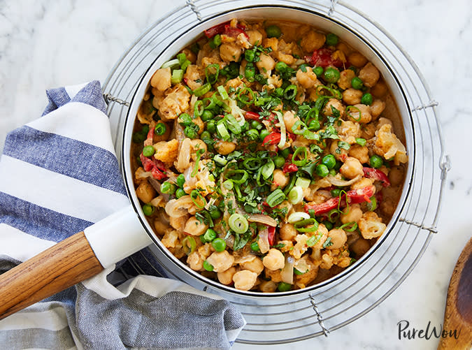 November 10: Chickpea and Vegetable Coconut Curry