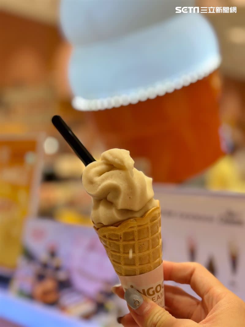 「繽菓市冰淇淋」店家最推薦的口味是「冬瓜檸檬」。（圖／記者劉沛妘攝影）