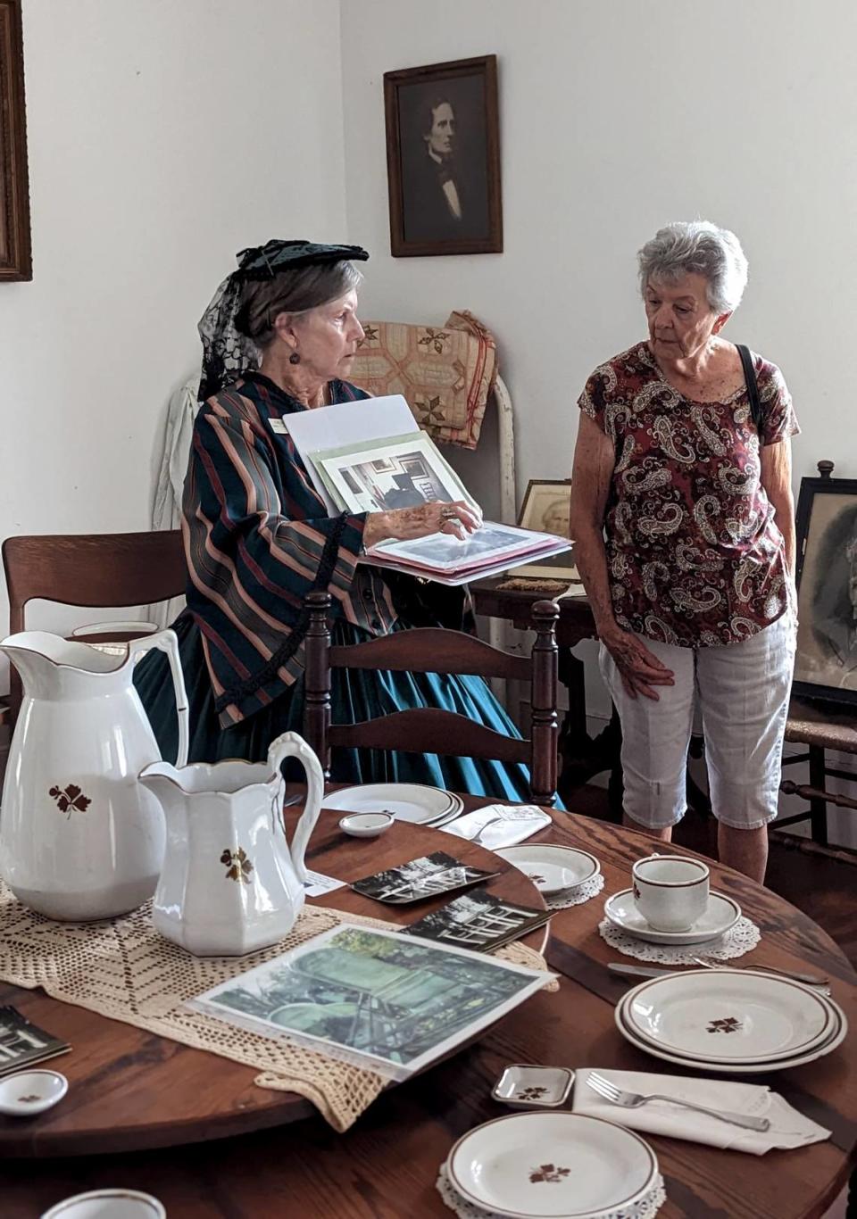 The United Daughters of the Confederacy hosts tours of Gamble Plantation at its annual Spring Open House, held in partnership with Florida State Parks.