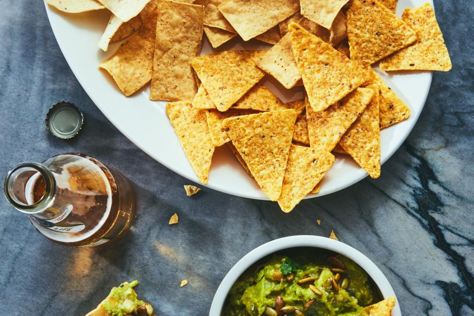 If you buy the wrong tortilla chips, your team will definitely lose the Super Bowl.