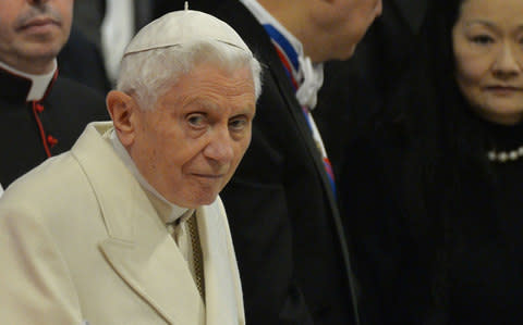 Pope Emeritus Benedict XVI  - Credit: AFP