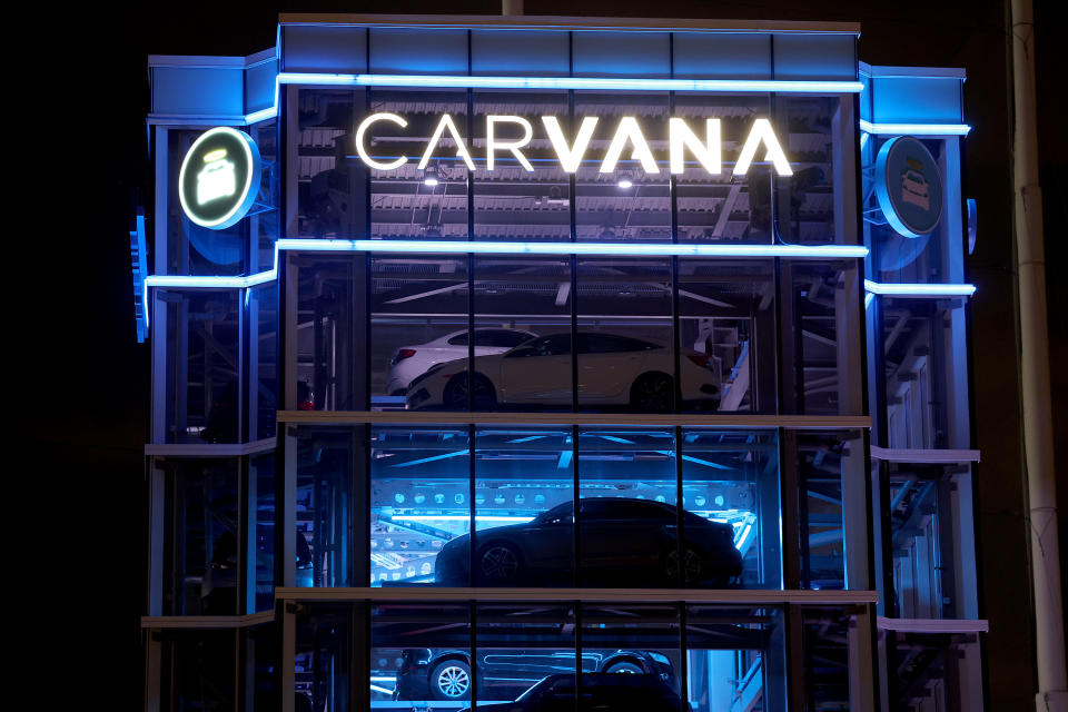 MIAMI, FLORIDA - DECEMBER 09:  A Carvana used car 