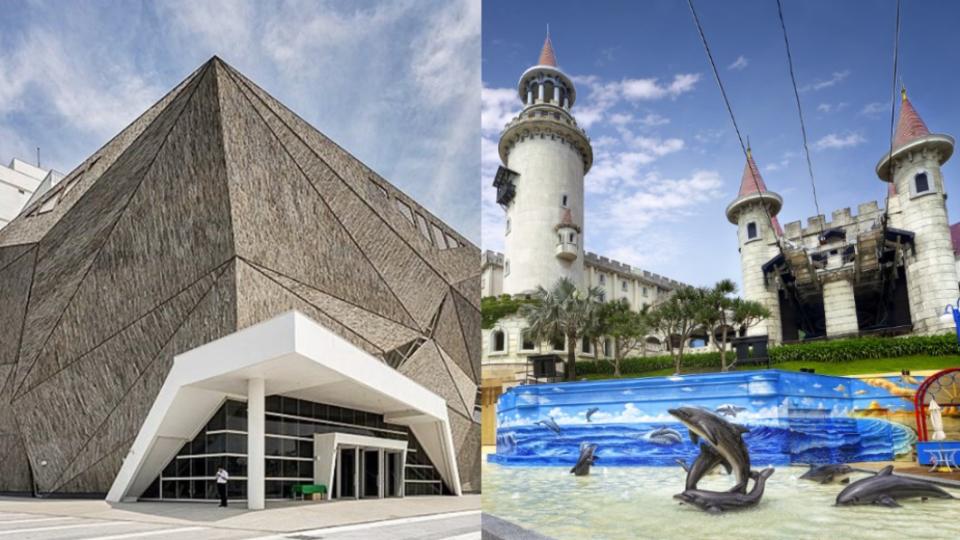 中部首間「台中海生館」將在2022年中旬開幕；而東部「遠雄海洋公園」則是祭出好康優惠。（圖／翻攝自台中市政府建設局、遠雄海洋公園官網）