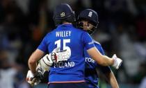 Britain Cricket - England v Pakistan - Fourth One Day International - Headingley - 1/9/16 England's Moeen Ali celebrates with David Willey after winning the match Action Images via Reuters / Lee Smith Livepic