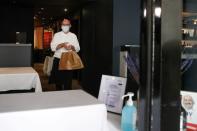 Paris Michelin-starred restaurant serve takeaways amid the outbreak of the coronavirus disease