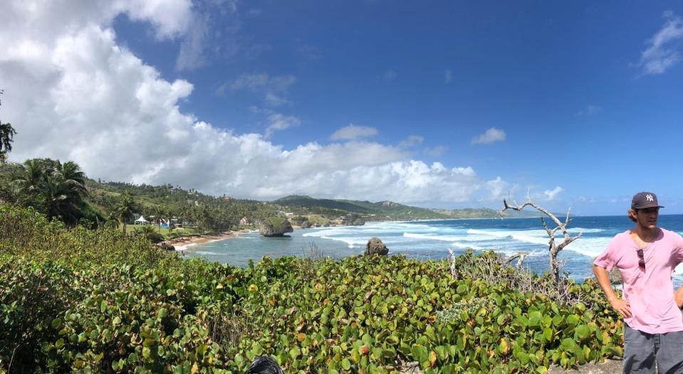 Barbados Bath to Bathsheba walk