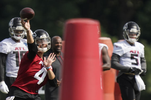 Falcons leaning on defensive additions, run game to support QB Ridder as  they enter camp - The San Diego Union-Tribune