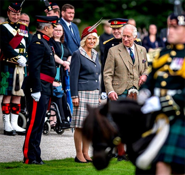 Carlos III y Camilla en Balmoral