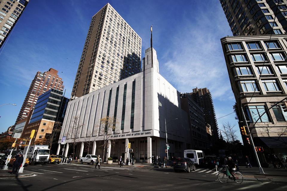 The Manhattan New York Temple of The Church of Jesus Christ of Latter-day Saints is pictured on Friday, Nov. 15, 2019. | Ravell Call, Deseret News