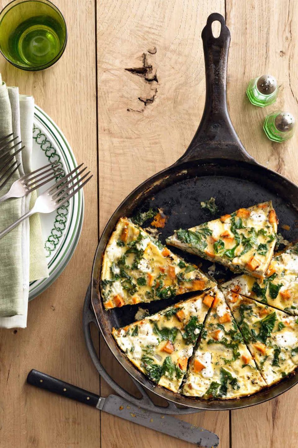 Sweet Potato Kale Frittata