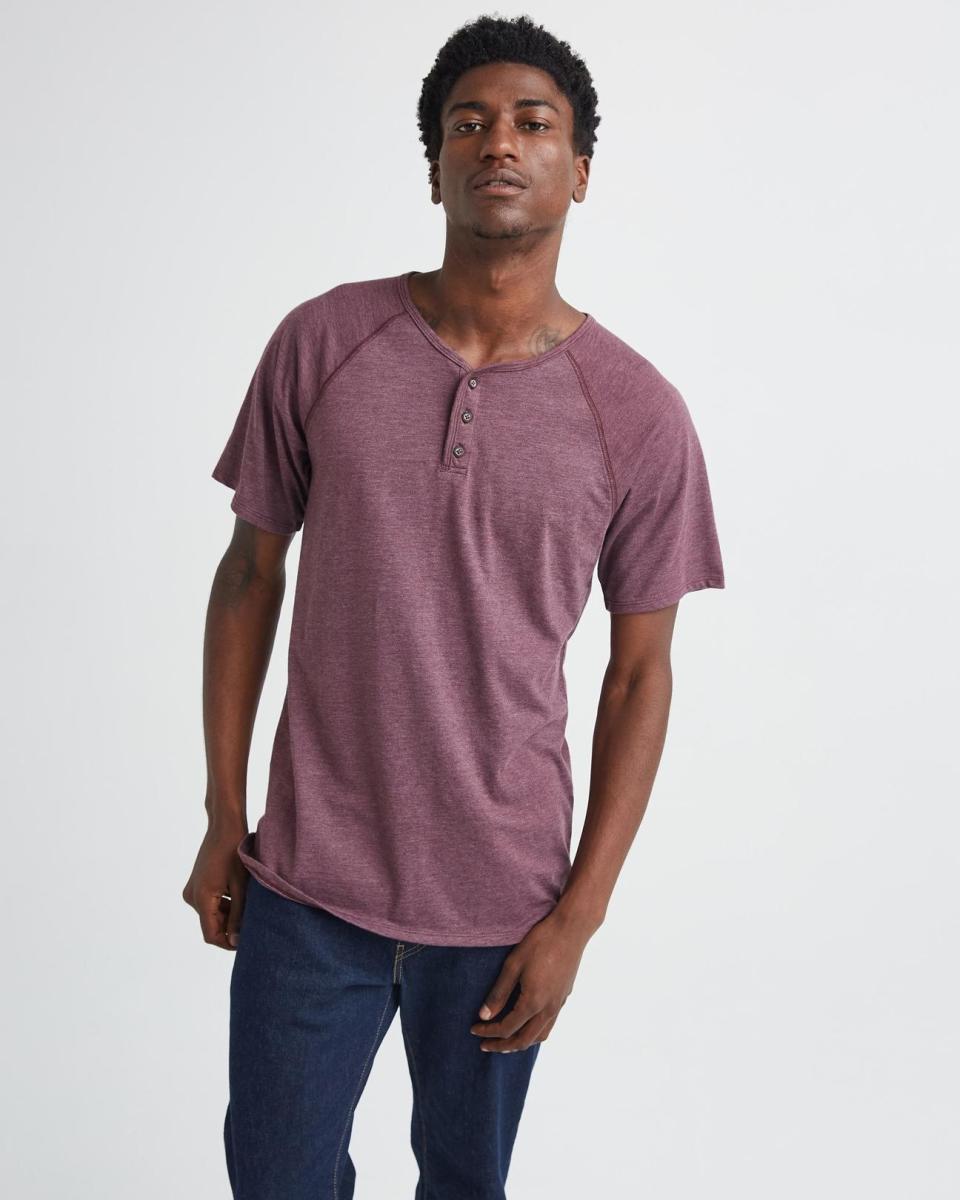 Baseball Henley Tee