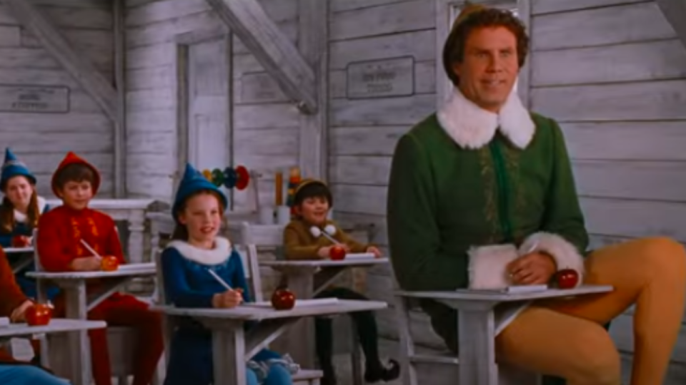 Will Ferrell as Buddy the Elf in Elf