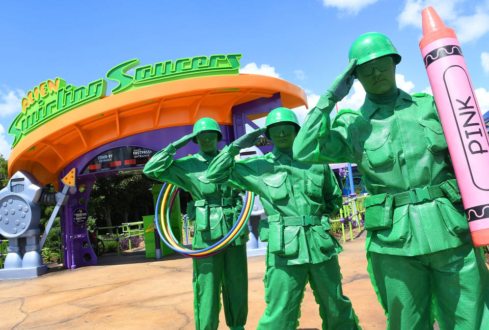 Women will also march alongside the usual green army men&nbsp;from the movies,&nbsp;<a href="https://www.cnn.com/2018/06/28/us/disney-park-female-troops-green-army-patrol-trnd/index.html" target="_blank">according to CNN</a>.