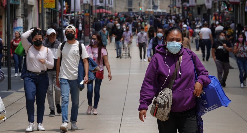 México, sin estados en color rojo del semáforo COVID; hay 17 entidades en naranja