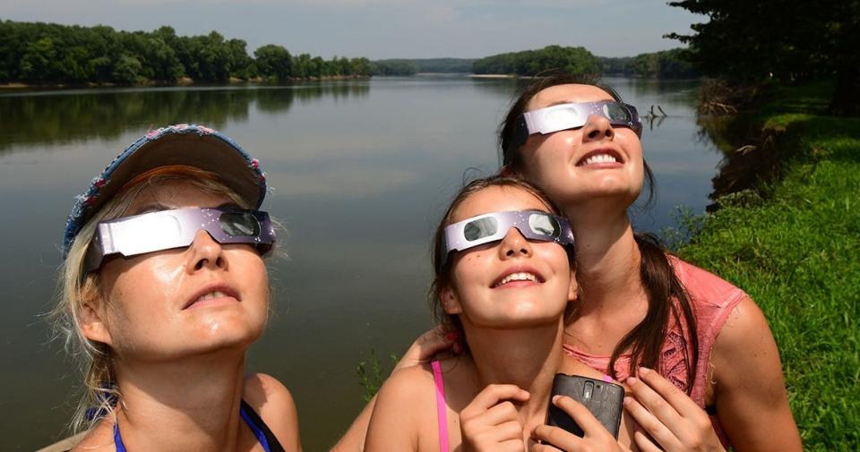 Eclipse glasses are necessary for viewing safely, according to experts.