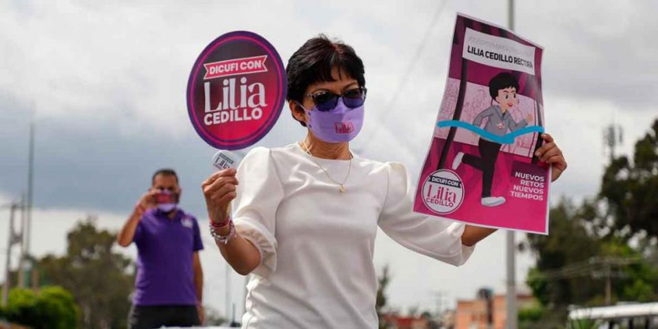 Lilia Cedillo arrasa elección y gana rectoría de la BUAP