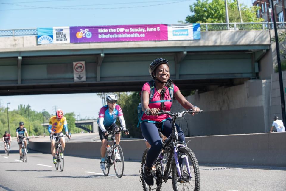 Around 10,000 cyclists are expected to ride in the Bike for Brain Health on Sunday.