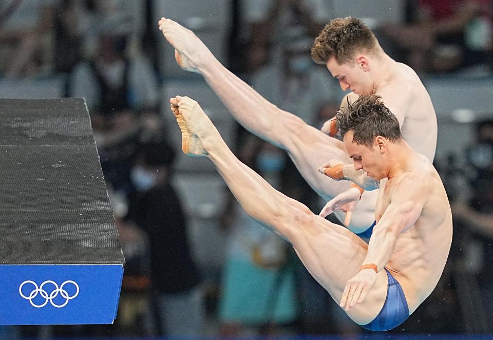 In Tokyo, Daley and Lee displayed superb form to beat their rivals to gold (Michael Kappele via DPA/PA) (PA Wire)