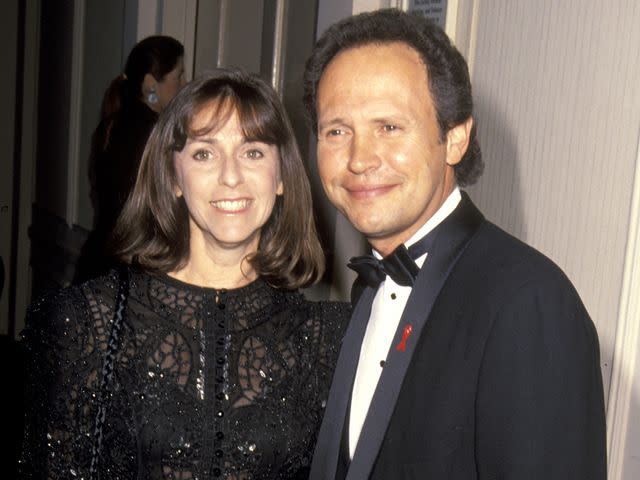 <p>Ron Galella/Ron Galella Collection/Getty</p> Billy Crystal and his wife Janice Crystal during American Committee for the Weizmann Institute of Science Honors Billy Crystal