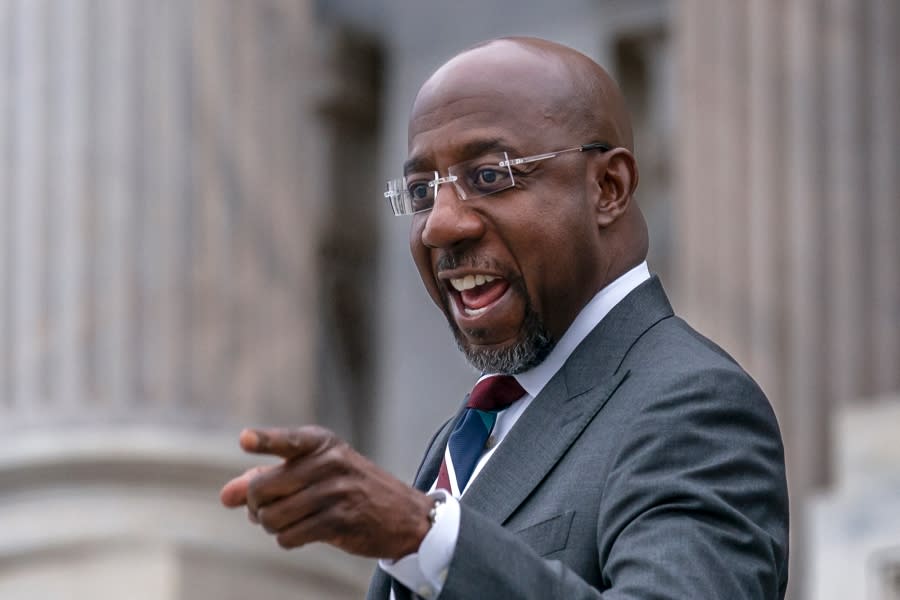 Sen. Raphael Warnock, D-GA (AP Photo/J. Scott Applewhite)