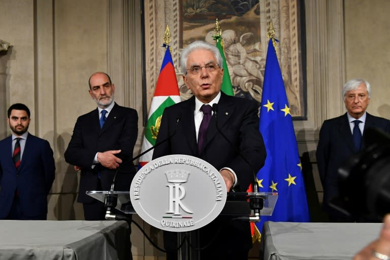 Italy's President Sergio Mattarella vetoed the nomination of fierce eurosceptic Paolo Savona as economy minister