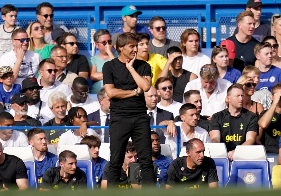 Antonio Conte’s Tottenham could only manage a draw against his former club Chelsea (John Walton/PA) (PA Wire)