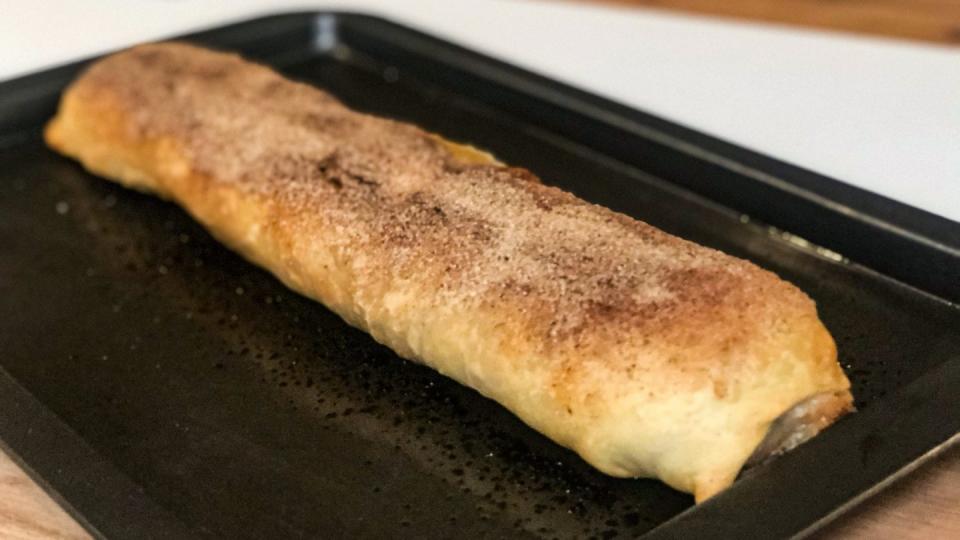 receta strudel manzana