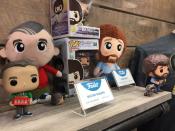 <p>PBS superstars Fred Rogers and Bob Ross are part of pop-culture history … and Funko’s line of vinyl figures. (Photo: Ethan Alter) </p>