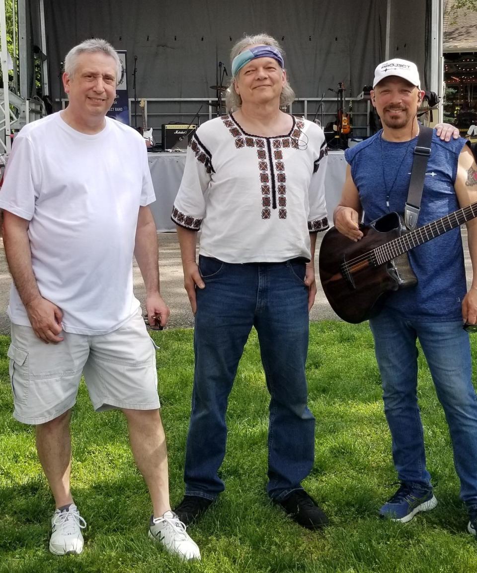 Frank Piscopo, Bob Spak and Mike Como, right to left, will host open mic sessions every other Tuesday at Zooky's Sports Tavern in Fallston.