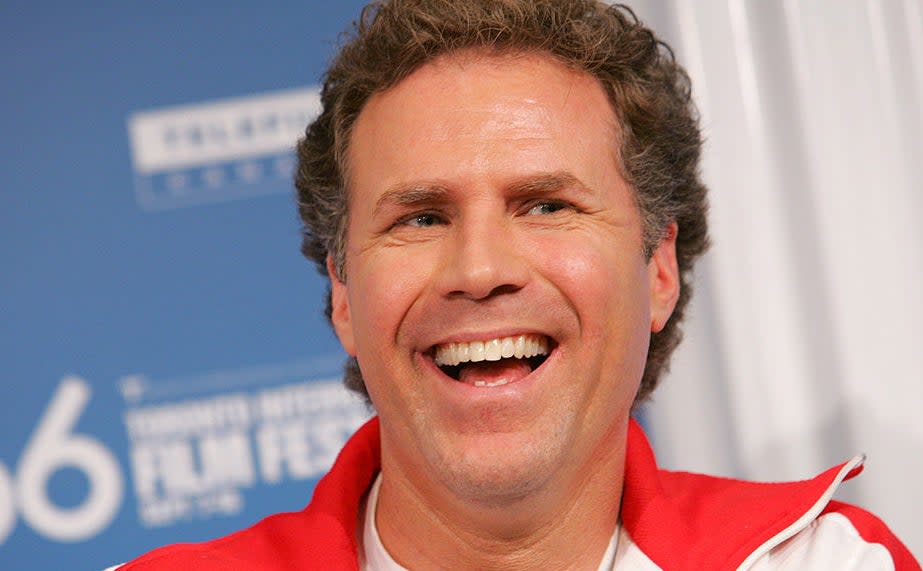 Will Ferrell laughing