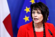 <p>No. 3: Doris Leuthard, President of Switzerland<br>Salary: $401,929 (400,000 Swiss francs)<br>(Reuters) </p>