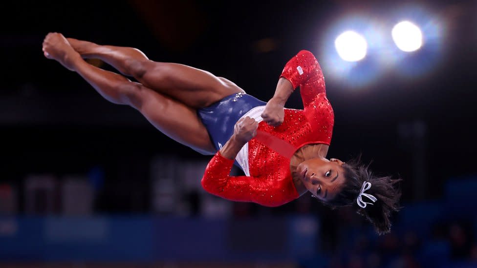 Simone Biles en Tokyo 2020