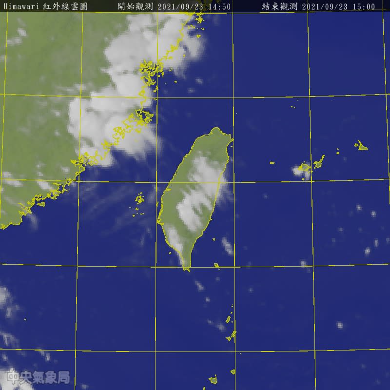 入秋首波東北風即將報到。（圖／中央氣象局）