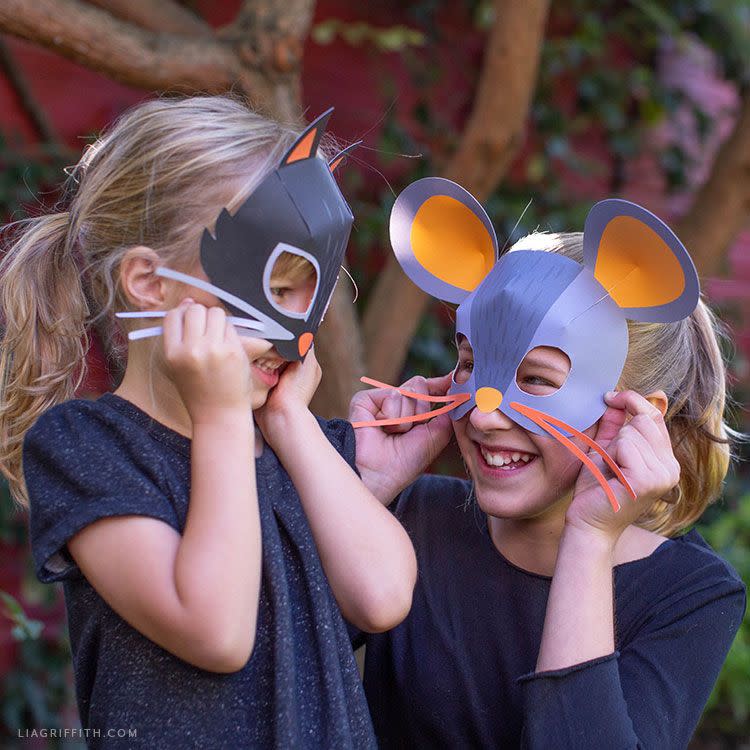 Cat and Mouse Mask