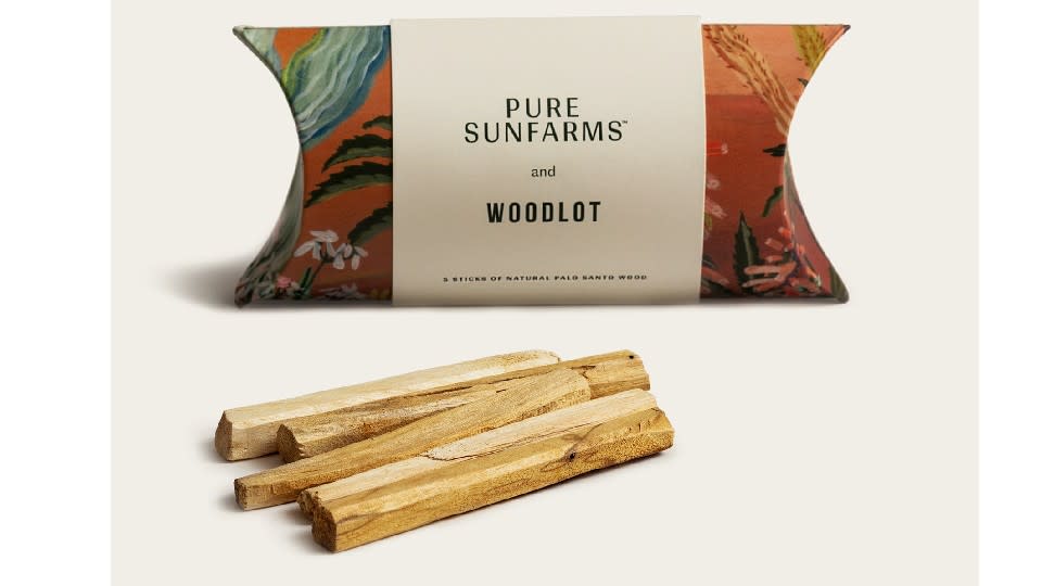 Woodlot Palo Santo - Pure Sunfarms, $14
