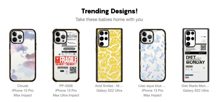 Casetify phone or iPad cases (Photo: Casetify)



