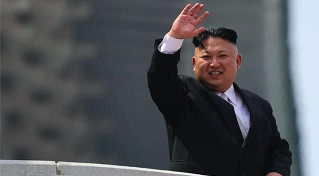 Kim Jong-un has threatened to launch missiles against Guam. Photo: AAP