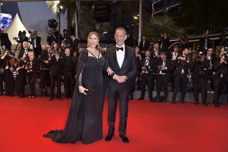 Rita Wilson and Tom Hanks produced "My Big Fat Greek Wedding 3." File Photo by Rocco Spaziani/UPI