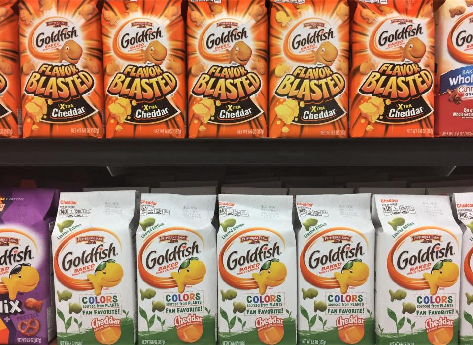 Campbell Soup Co. plans to spend $160 million to boost production of Goldfish crackers at a Utah plant.