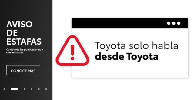 Toyota desmiente las campañas en redes.