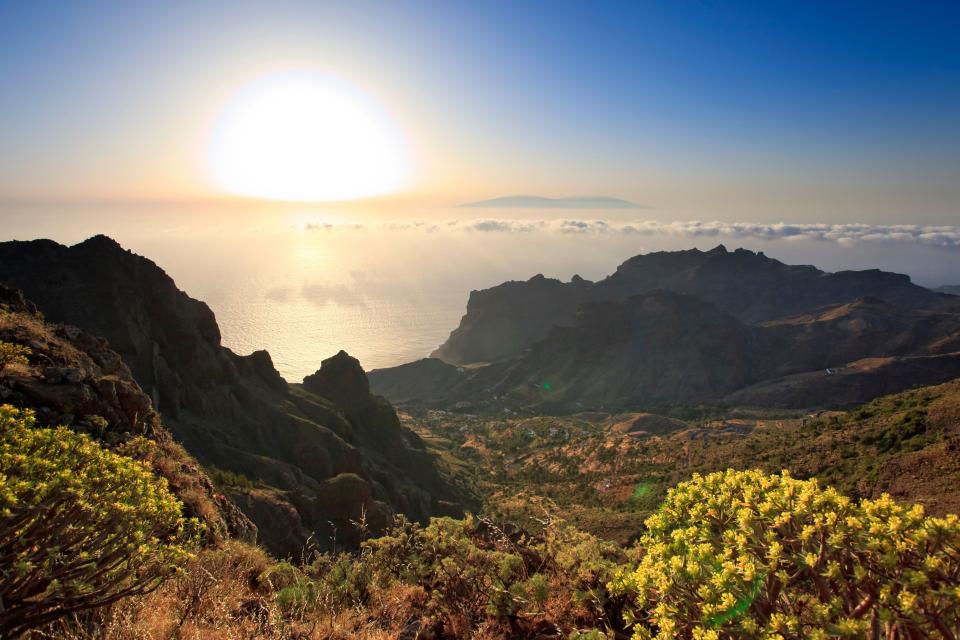 'Take the No 1 bus to Valle Gran Rey' - Credit: © Michele Falzone / Alamy Stock Photo/Michele Falzone / Alamy Stock Photo