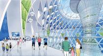 <p>Inside the sphere, there would be residential units, offices … </p>