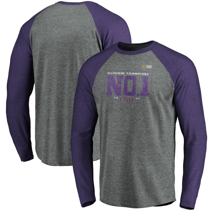 LSU College Football Playoff 2019 National Champions Long Sleeve T-Shirt