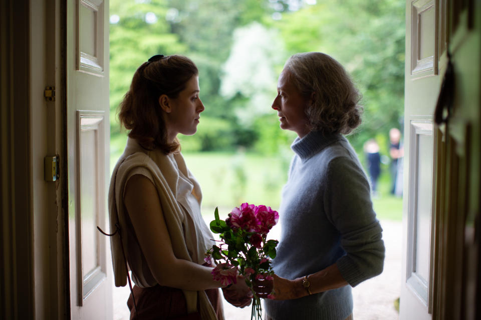 Honor Swinton Byrne and Tilda Swinton in 'The Souvenir Part II'<span class="copyright">Sandro Kopp/A24</span>