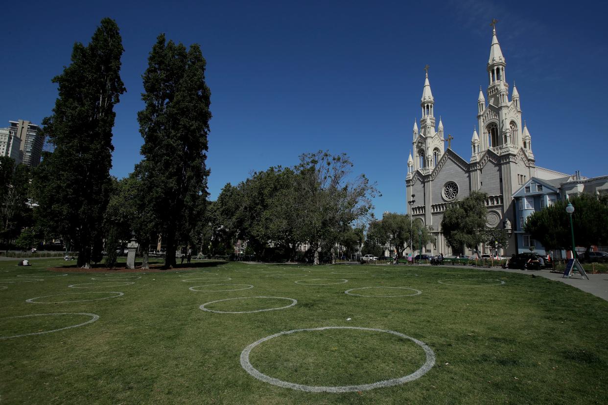 san francisco church wedding coronavirus